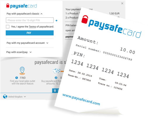 Accept Paysafecard payments in your online store - Pay.